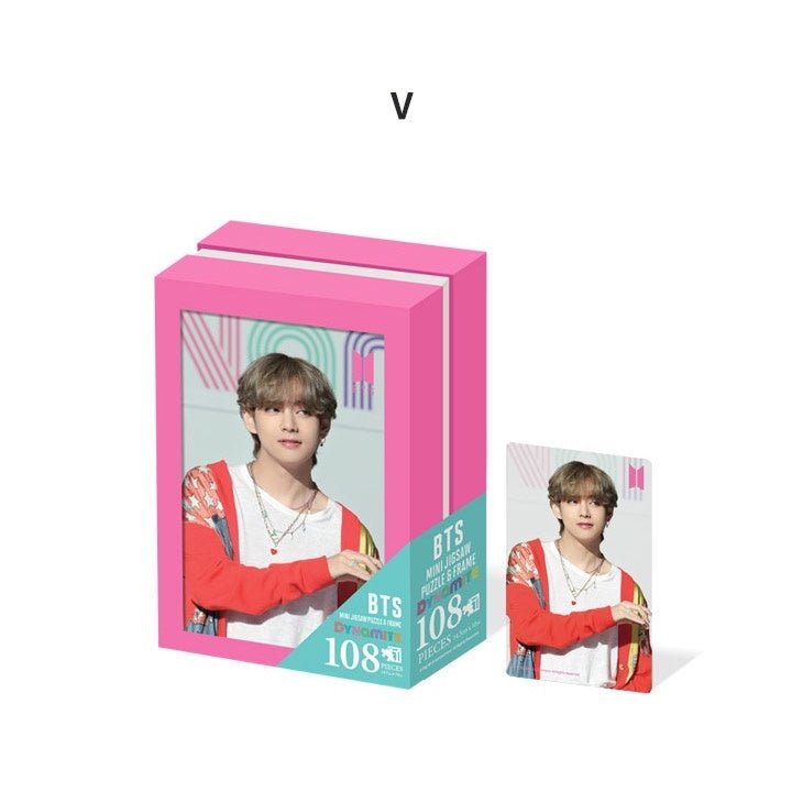 BTS Dynamite Frame Jigsaw Puzzle (108 Pieces) - Night Apple Kpop