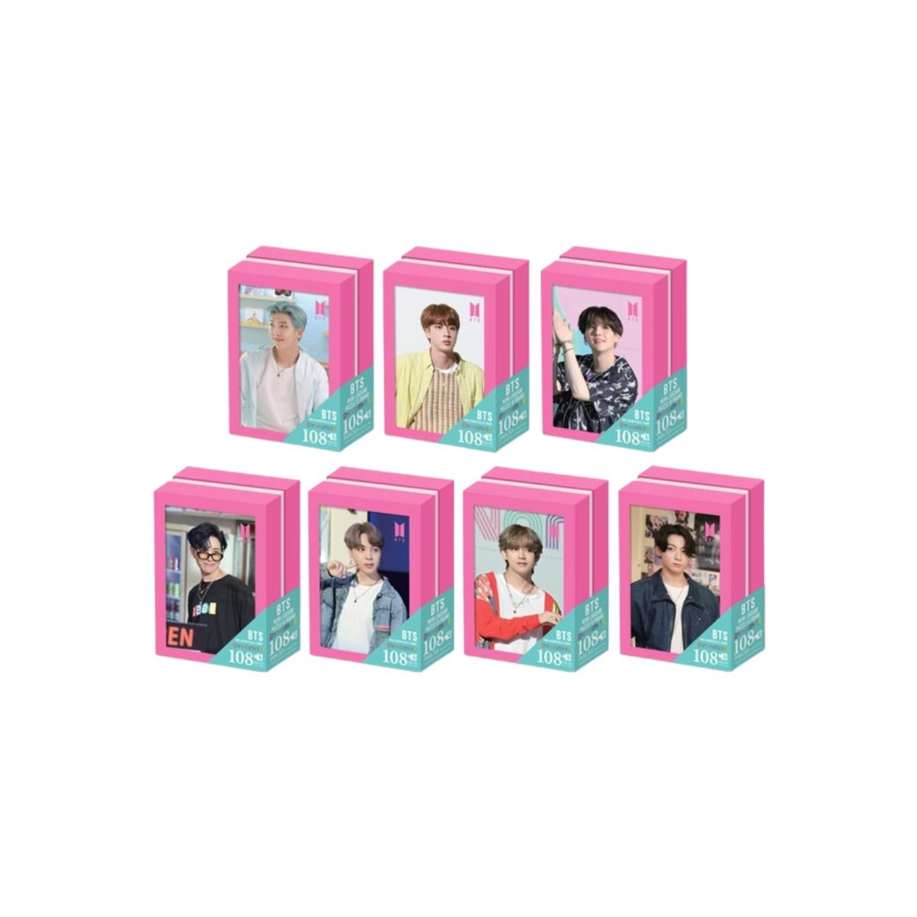 BTS Dynamite Frame Jigsaw Puzzle (108 Pieces) - Night Apple Kpop