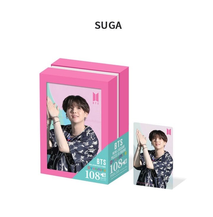 BTS Dynamite Frame Jigsaw Puzzle (108 Pieces) - Night Apple Kpop