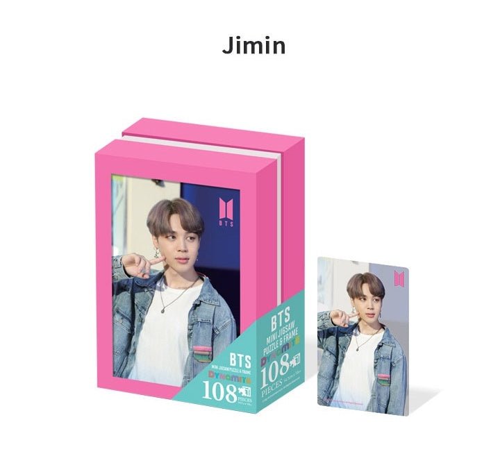 BTS Dynamite Frame Jigsaw Puzzle (108 Pieces) - Night Apple Kpop