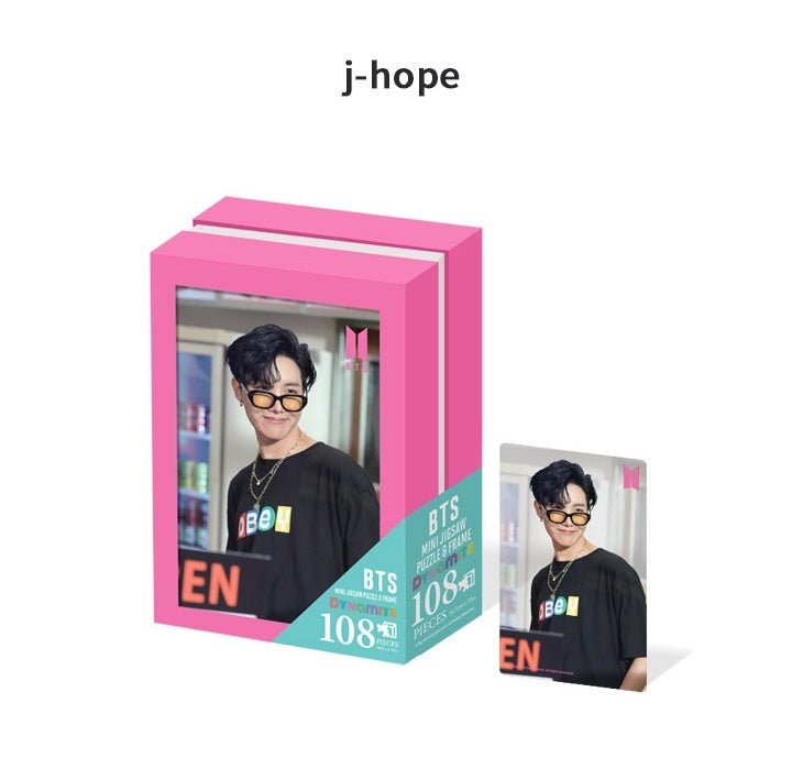 BTS Dynamite Frame Jigsaw Puzzle (108 Pieces) - Night Apple Kpop