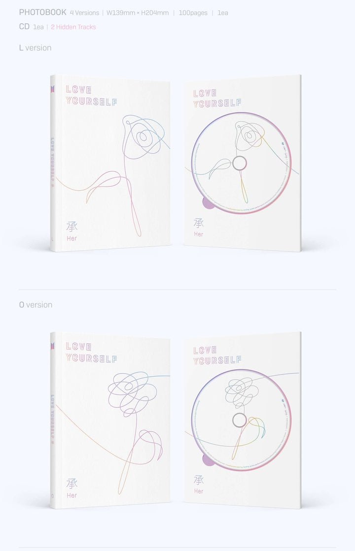 BTS LOVE YOURSELF 承 'Her' (Random) - Night Apple Kpop