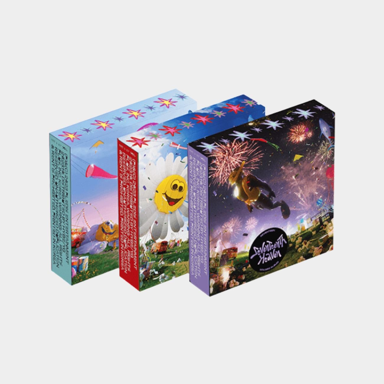 SEVENTEEN 11th Mini Album 'SEVENTEENTH HEAVEN' (Random) - Night Apple Kpop