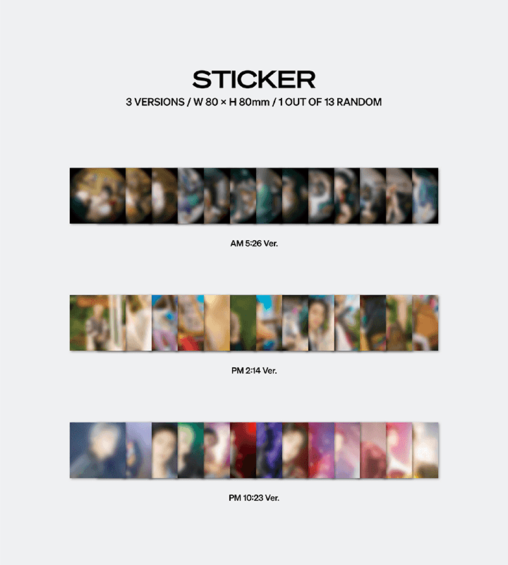SEVENTEEN 11th Mini Album 'SEVENTEENTH HEAVEN' (Random) - Night Apple Kpop