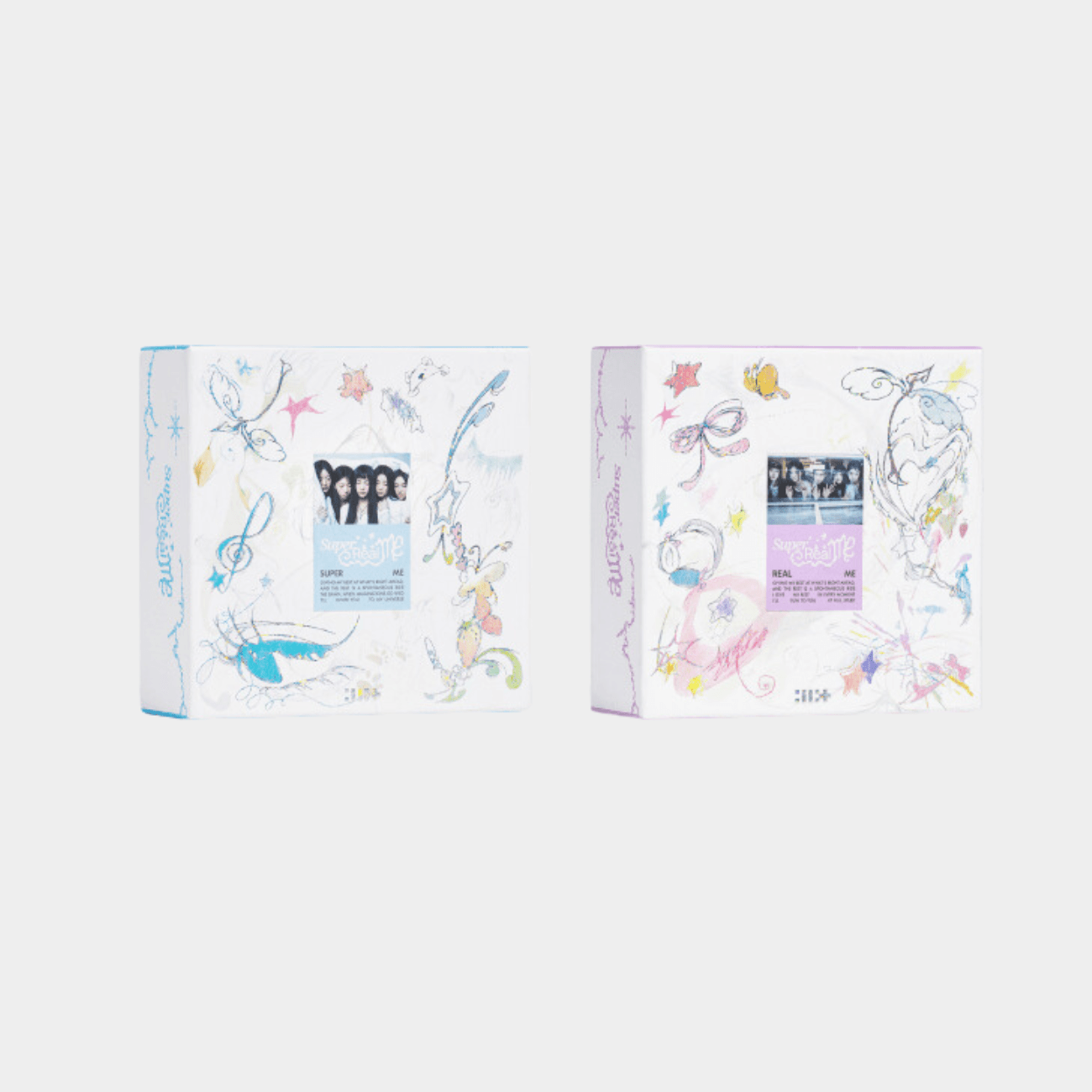 ILLIT 1st Mini Album SUPER REAL ME (Random) - Night Apple Kpop