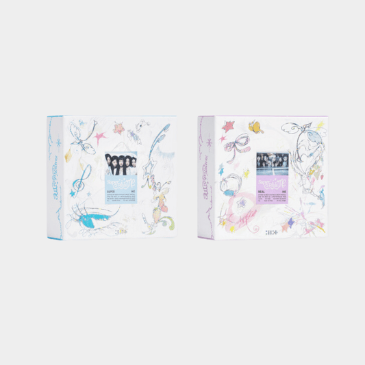 ILLIT 1st Mini Album SUPER REAL ME (Random) - Night Apple Kpop