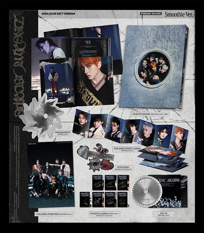 NCT DREAM 5th Mini Album 'DREAM( )SCAPE' Photobook ver. (Random) - Night Apple Kpop