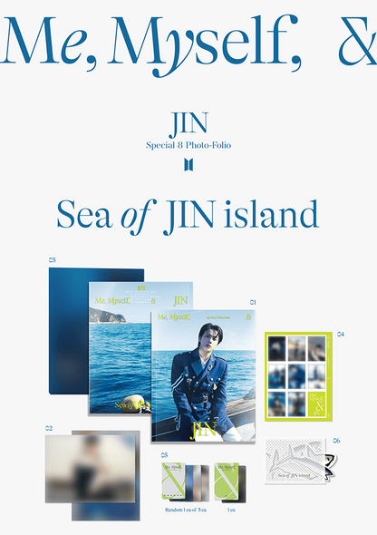 Special 8 Photo-Folio Me, Myself, and Jin ‘Sea of JIN island’ - Night Apple Kpop