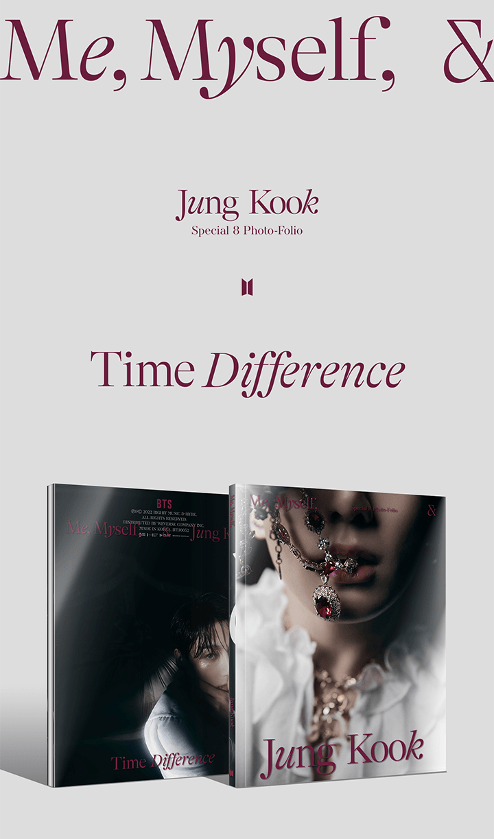 Special 8 Photo-Folio Me, Myself, and Jung Kook 'Time Difference' - Night Apple Kpop