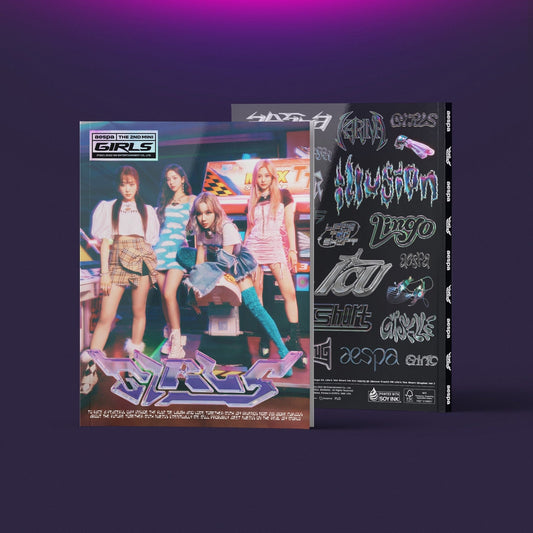 aespa 2nd Mini Album [Girls] Real World ver. - Night Apple Kpop