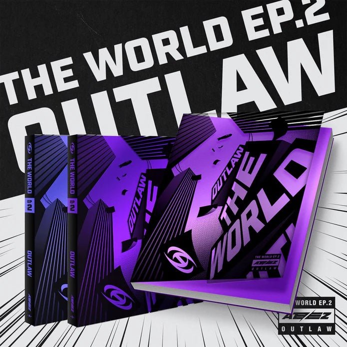 ATEEZ THE WORLD EP.2 : OUTLAW (Random) - Night Apple Kpop