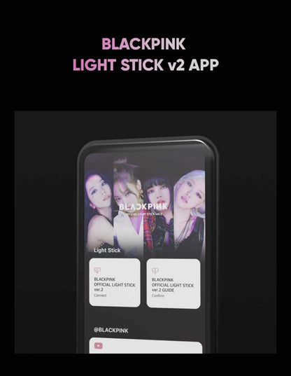 BLACKPINK Official Light Stick VER.2 - Night Apple Kpop