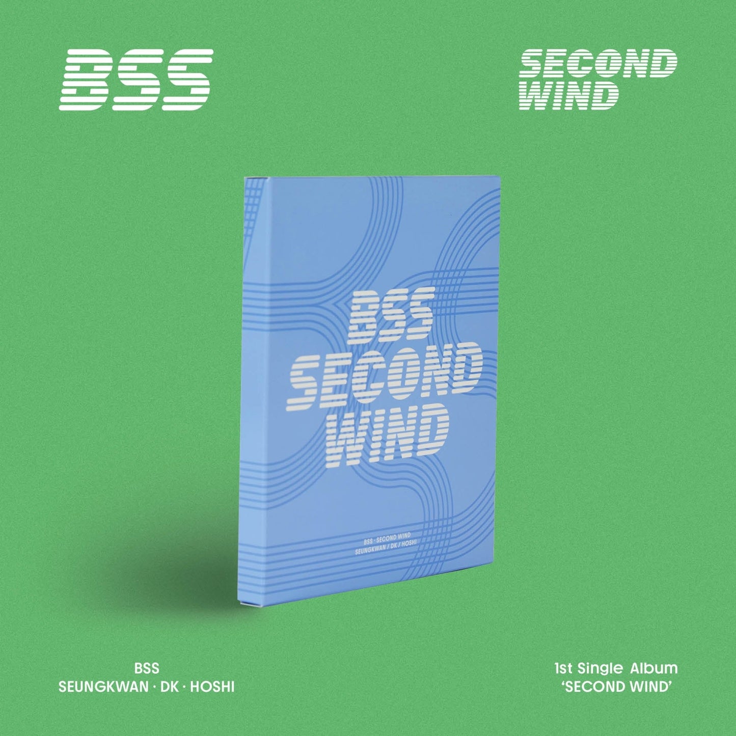 BSS (SEVENTEEN) 1st Single Album 'SECOND WIND' - Night Apple Kpop