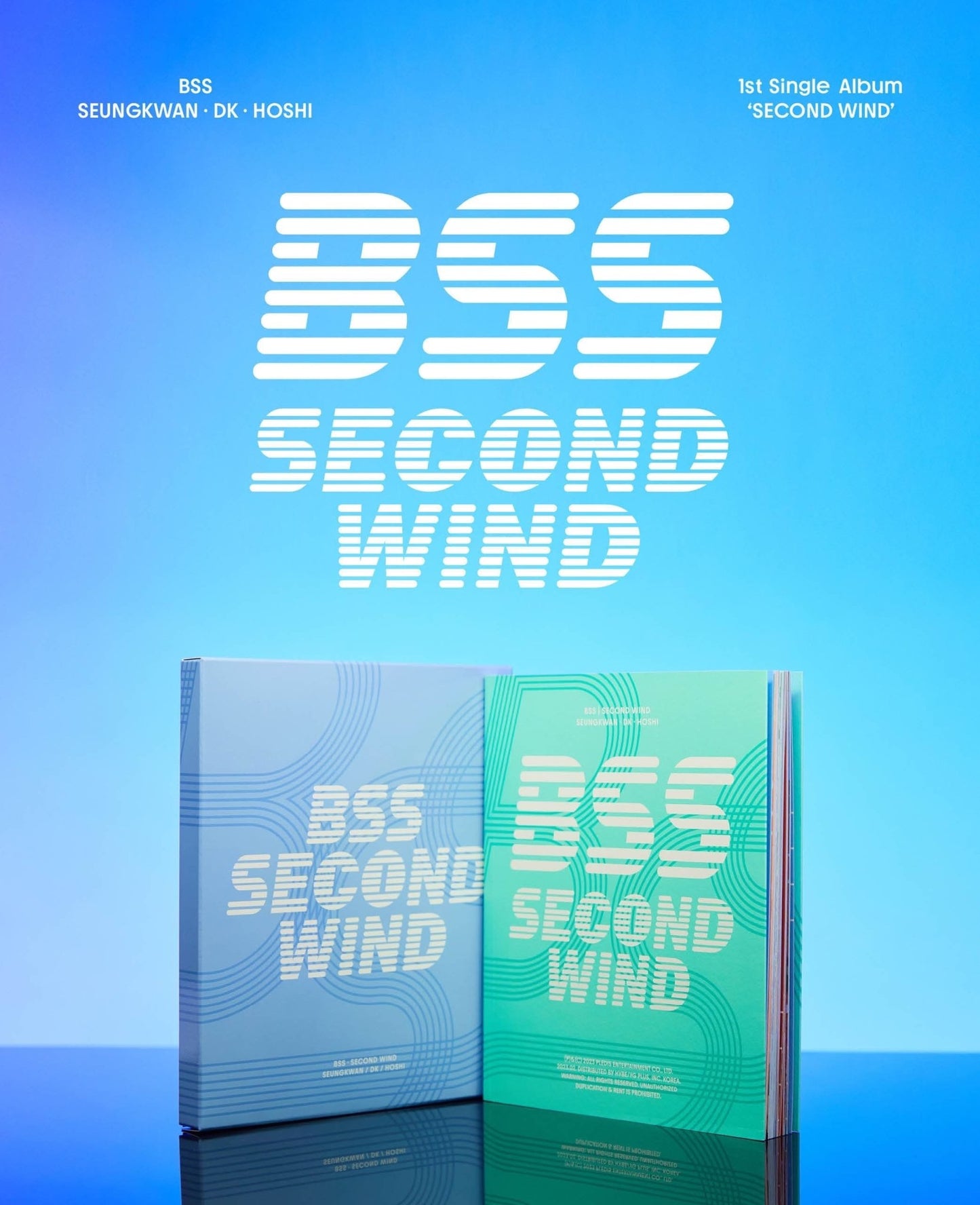 BSS (SEVENTEEN) 1st Single Album 'SECOND WIND' - Night Apple Kpop