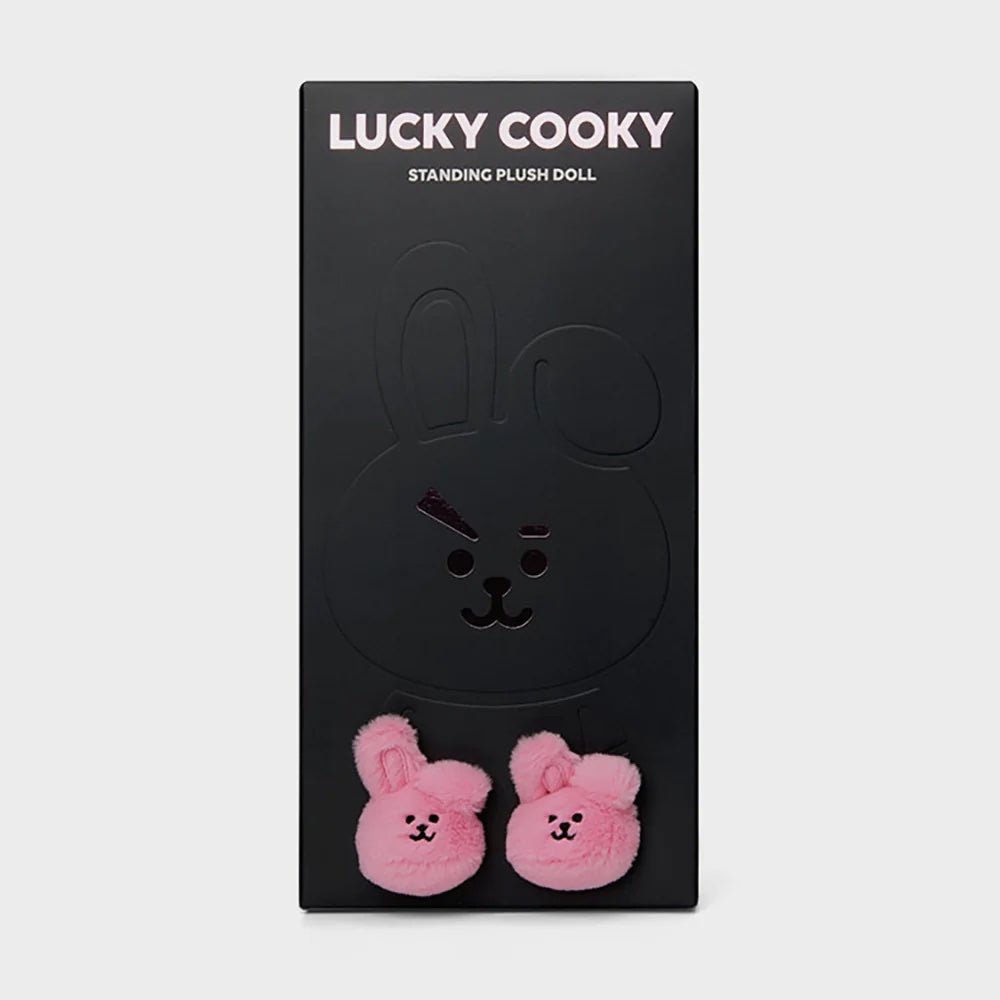 BT21 Lucky Cooky Black Edition Plush - Night Apple Kpop