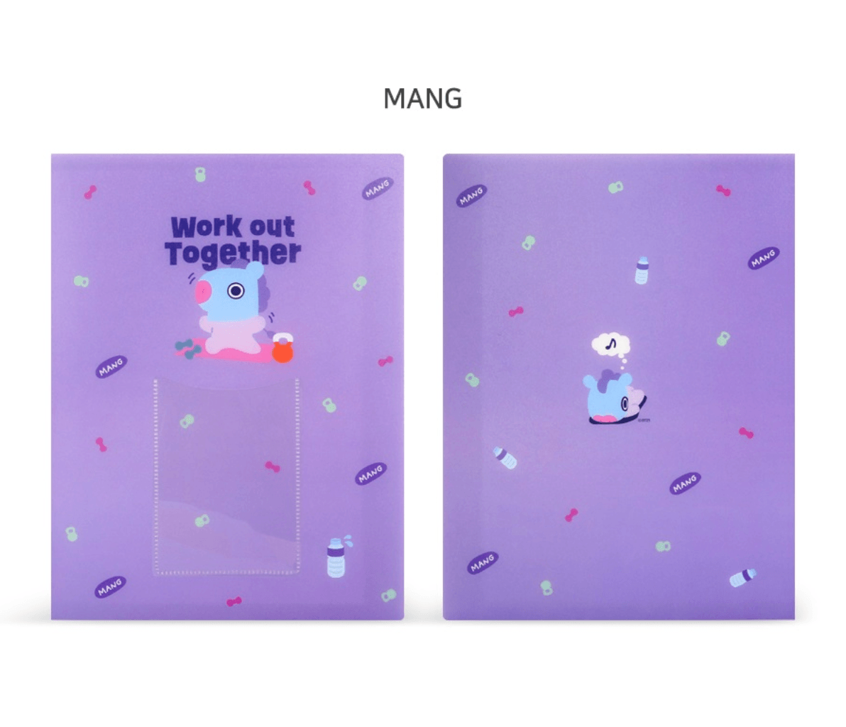 BT21 minini Photo Album Large [Home All Day] - Night Apple Kpop