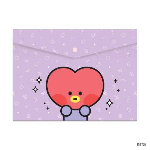 BT21 minini PP File Pocket - Night Apple Kpop