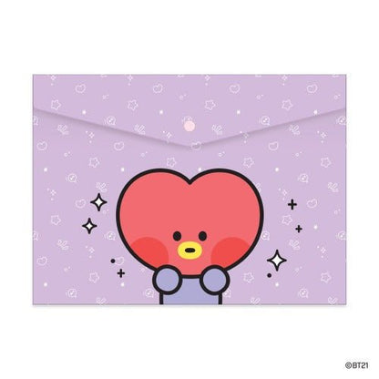 BT21 minini PP File Pocket - Night Apple Kpop