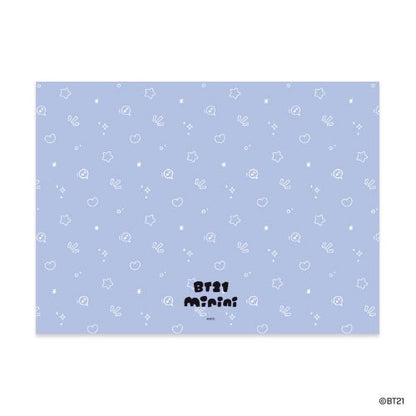 BT21 minini PP File Pocket - Night Apple Kpop