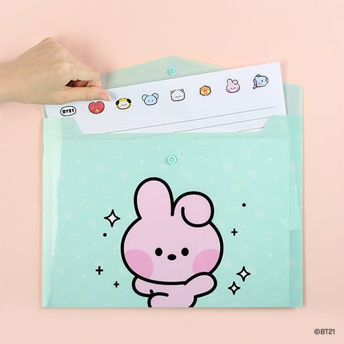 BT21 minini PP File Pocket - Night Apple Kpop