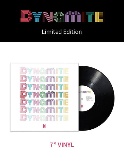 BTS Dynamite Limited Edition 7" Vinyl - Night Apple Kpop