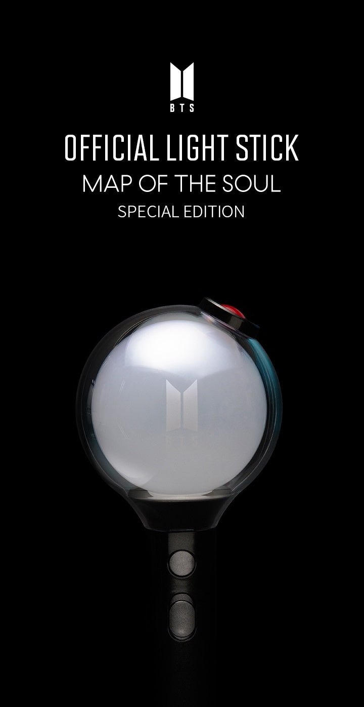 BTS Official Light Stick MAP OF THE SOUL Special Edition - Night Apple Kpop