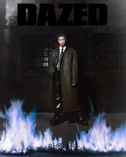 BTS RM Cover Dazed Magazine 2023.10 - Night Apple Kpop