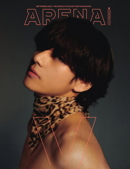 BTS V Cover ARENA HOMME+ Magazine 2023.09 - Night Apple Kpop