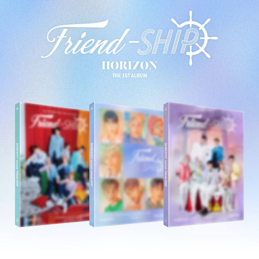 HORI7ON 1st Album Friend-SHIP (Random) - Night Apple Kpop