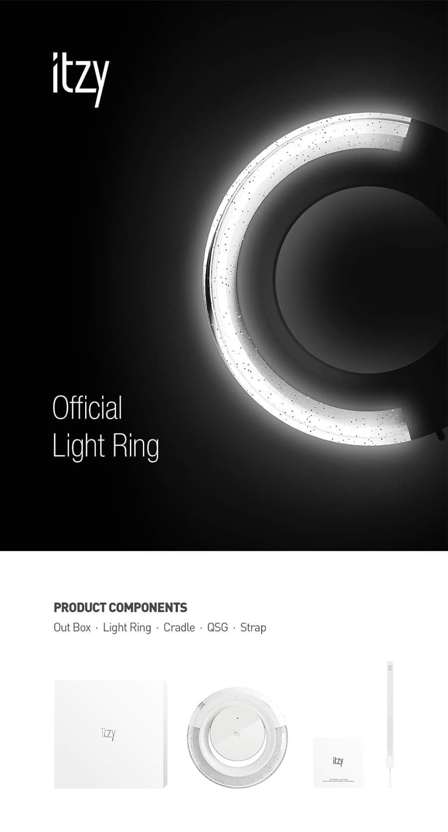ITZY Official Light Ring - Night Apple Kpop