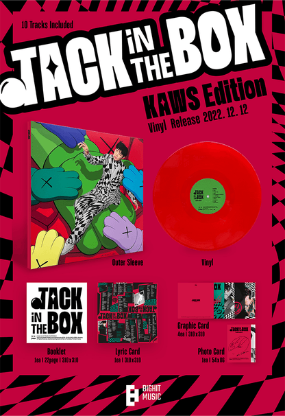 j-hope (BTS) 'Jack in the Box' Limited Edition Vinyl LP - Night Apple Kpop