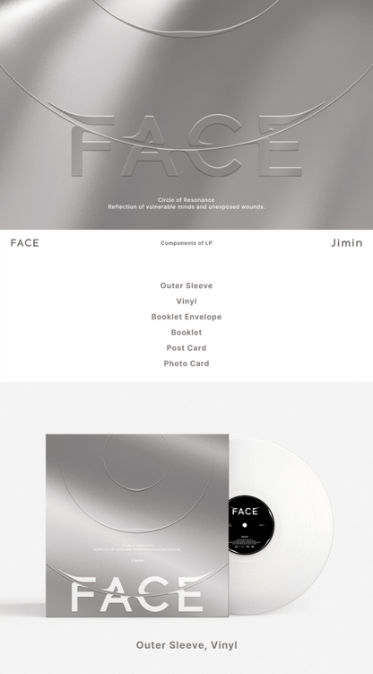 Jimin (BTS) FACE Vinyl LP - Night Apple Kpop