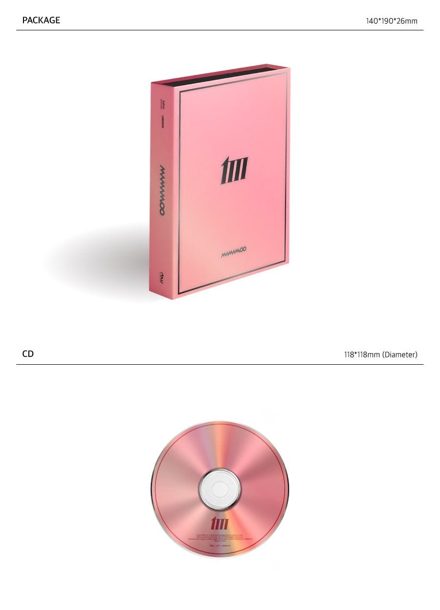 MAMAMOO 12th Mini Album [MIC ON] MAIN ver. - Night Apple Kpop