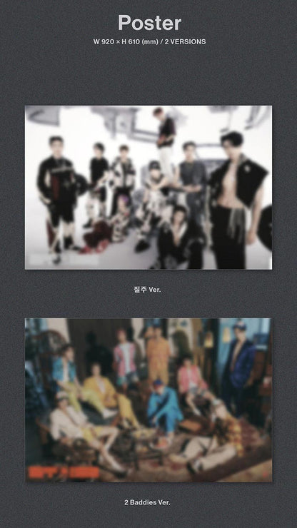 NCT 127 4th Album '질주 (2 Baddies)' Photobook ver. (Random) - Night Apple Kpop