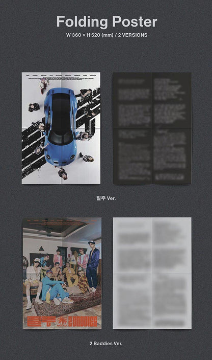 NCT 127 4th Album '질주 (2 Baddies)' Photobook ver. (Random) - Night Apple Kpop