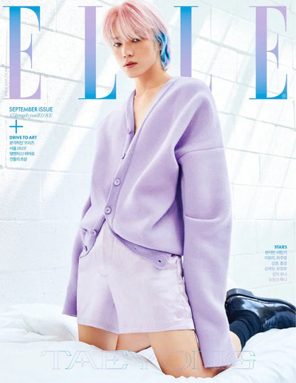 NCT Taeyong Cover ELLE Magazine 2023.09 - Night Apple Kpop