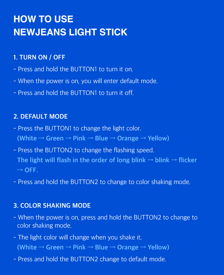 NewJeans Official Light Stick - Night Apple Kpop