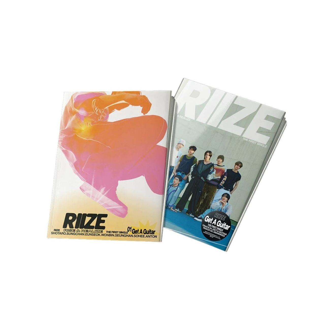 RIIZE 1st Single Album 'Get A Guitar' (Random) - Night Apple Kpop