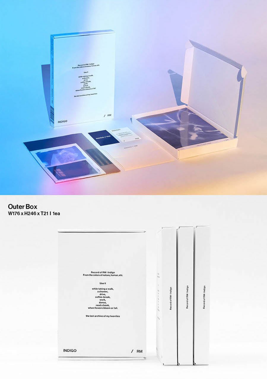 RM (BTS) Indigo Book Edition - Night Apple Kpop