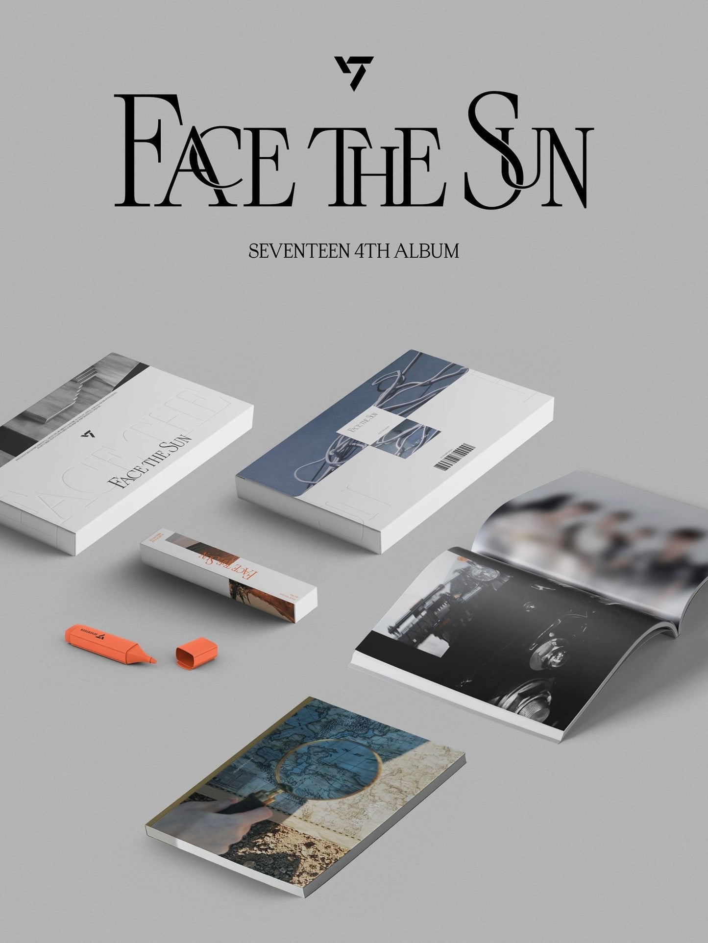 SEVENTEEN 4th Album 'Face the Sun' (Random) - Night Apple Kpop