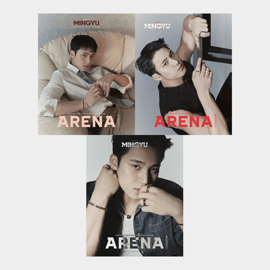SEVENTEEN Mingyu Cover ARENA HOMME+ Magazine 2024.03 - Night Apple Kpop