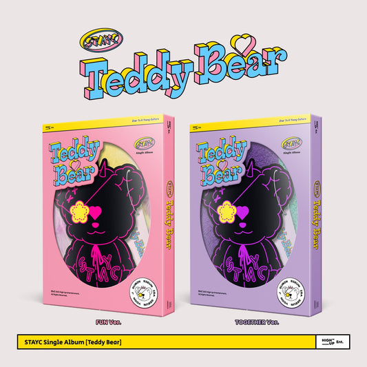 STAYC 4th Single Album Teddy Bear (Random) - Night Apple Kpop