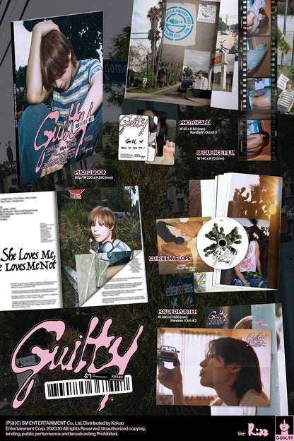 TAEMIN 4th Mini Album [GUILTY] Photobook ver. (Random) - Night Apple Kpop