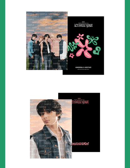 TOMORROW X TOGETHER ACT : SWEET MIRAGE Mini Photo Book - Night Apple Kpop