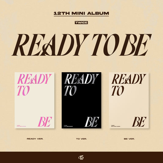 TWICE 12th Mini Album READY TO BE (Random) - Night Apple Kpop